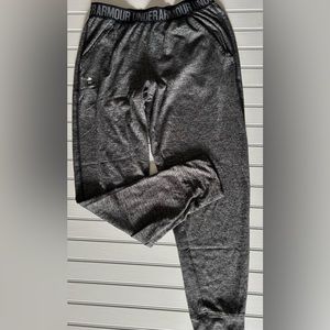 UNDER ARMOUR heat gear mens XS grey jogging pants